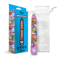 Prints Charm Pop Tease 7" Vibrator - 10X Functions