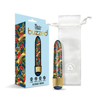 Prints Charm Buzzed 5" Vibrator - 10X Blue Dr