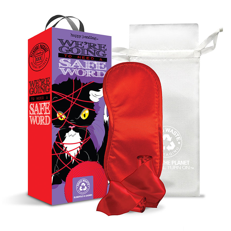 Happy Ending Bondage Kit with Blindfold and Sashes