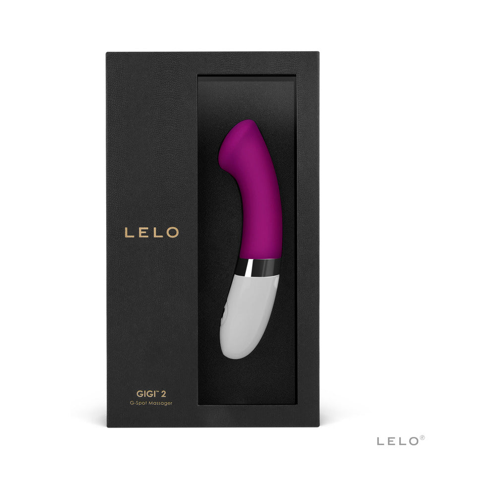 LELO GIGI 2 Rechargeable G-Spot Vibrator Deep Rose