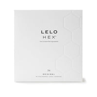 LELO HEX Original Lubricated Latex Condoms 36-Pack