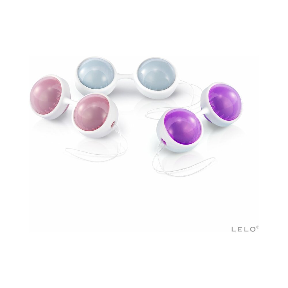 LELO BEADS Plus Kegel Balls Set Blue/Pink/Purple