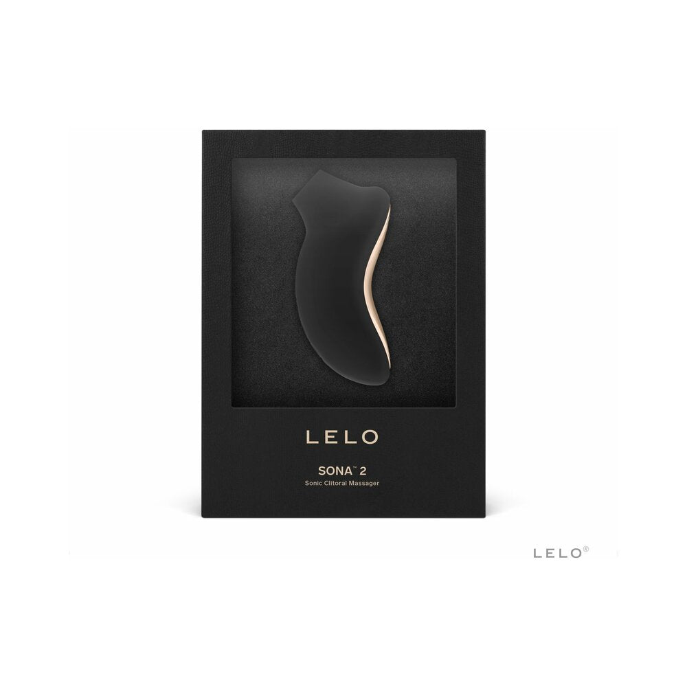 LELO SONA 2 Rechargeable Clitoral Stimulator Black