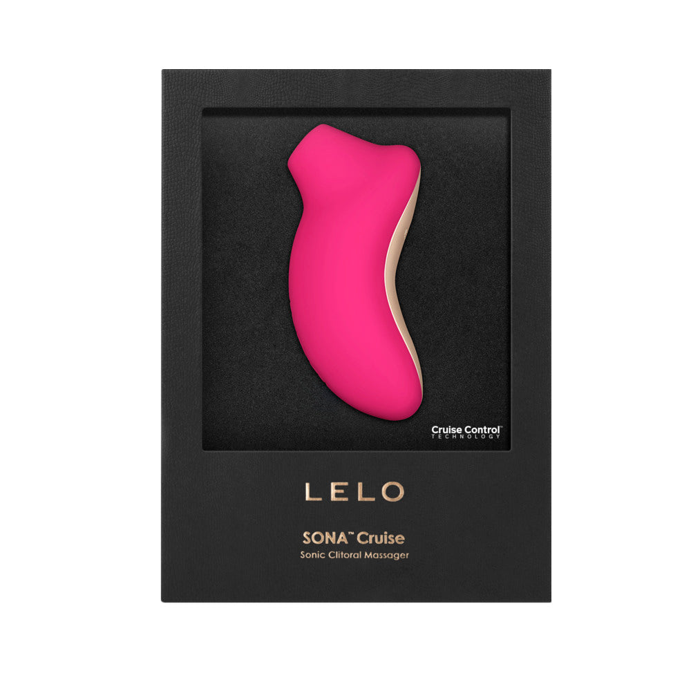 LELO SONA CRUISE Rechargeable Clitoral Stimulator Cerise