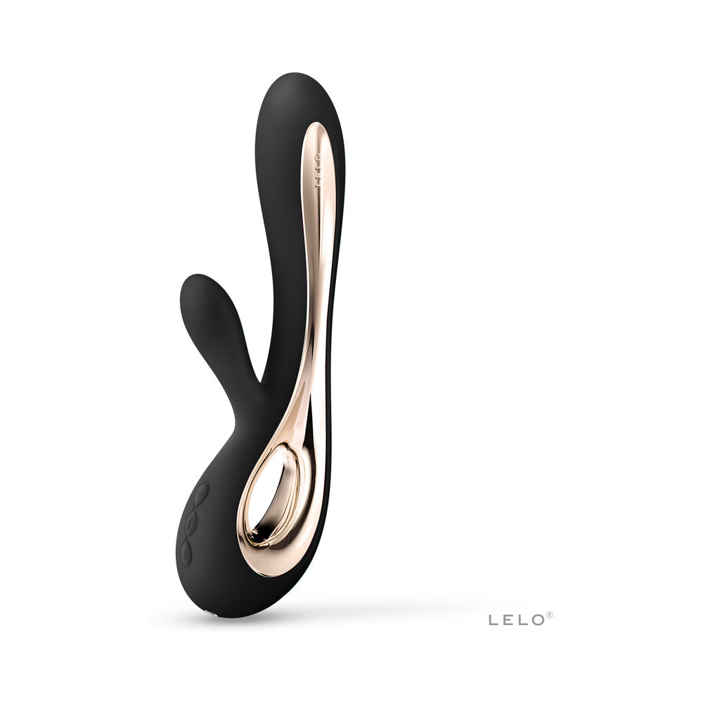 LELO SORAYA 2 Rechargeable Rabbit Vibrator Black