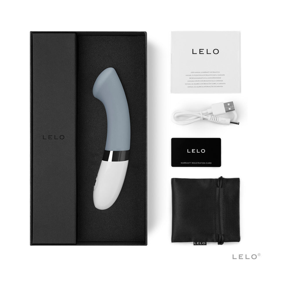 LELO GIGI 2 Rechargeable G-Spot Vibrator Cool Gray