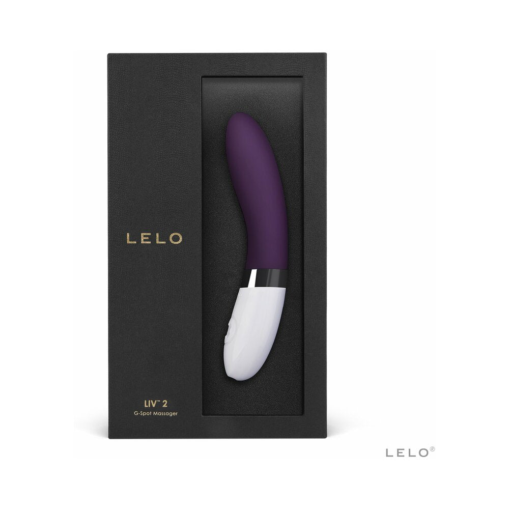 LELO LIV 2 Rechargeable G-Spot Vibrator Plum