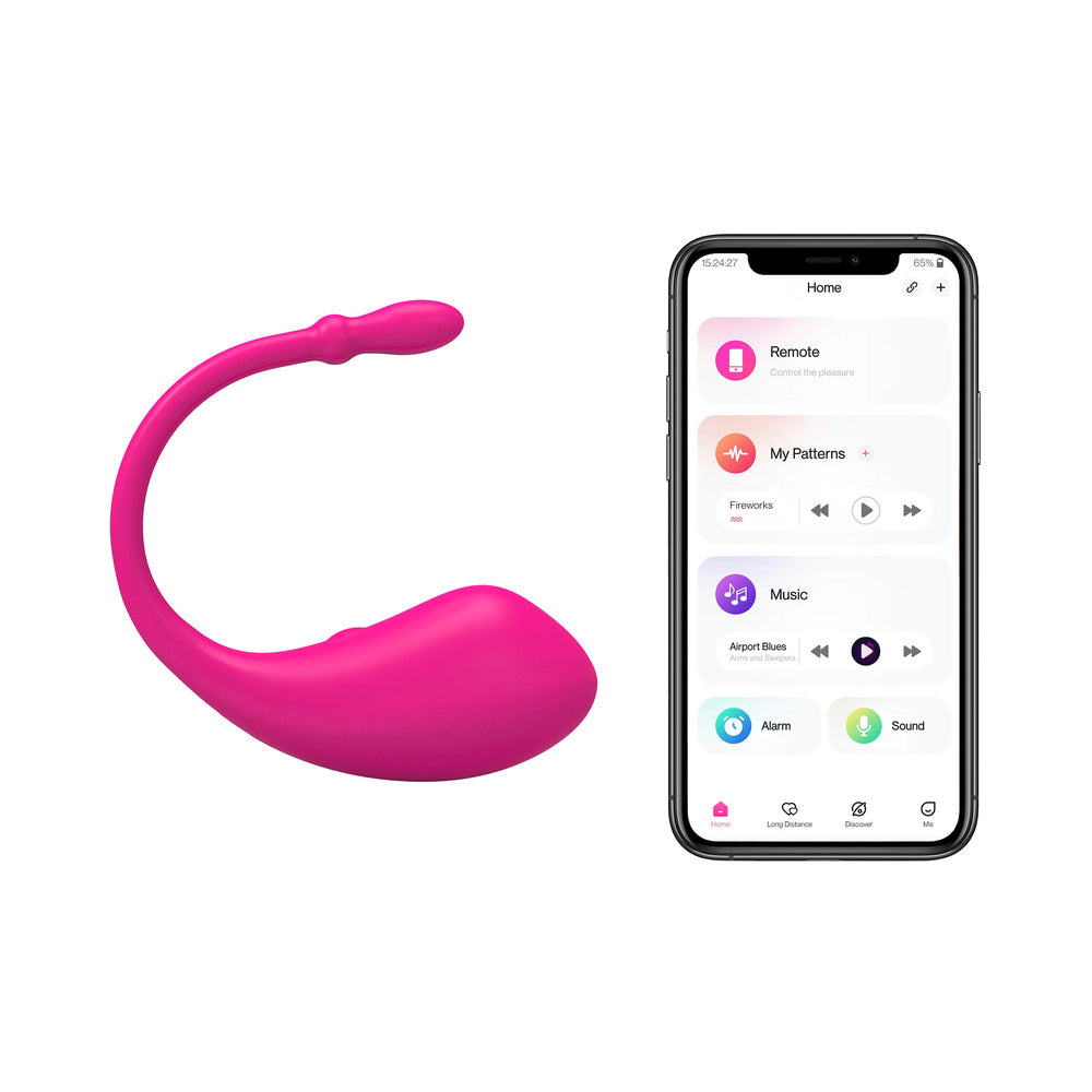 Lovense Lush Bluetooth Remote-Controlled Egg Vibrator