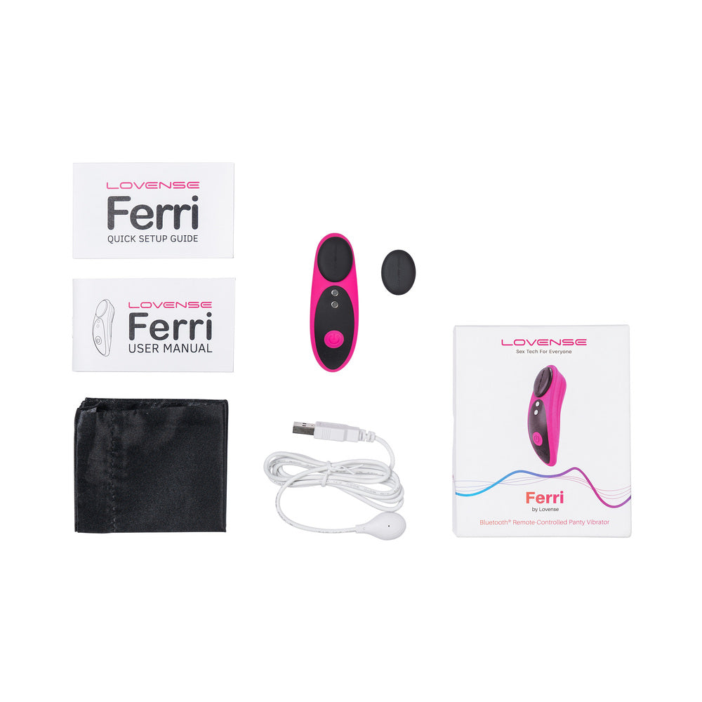 Lovense Ferri Bluetooth Remote-Controlled Panty Vibrator