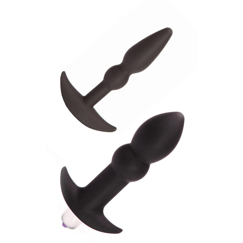 Tantus Perfect Plug Anal Plug Kit Onyx