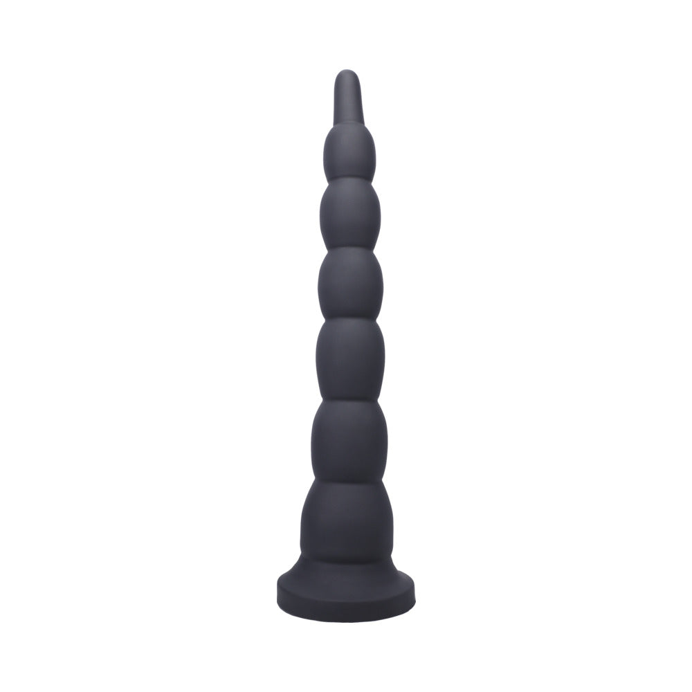 Tantus Cowboy Beaded Dildo Onyx (Box)