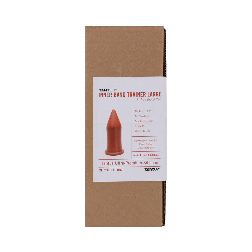 Tantus Inner Band Trainer Large Dildo Ruby (Box)