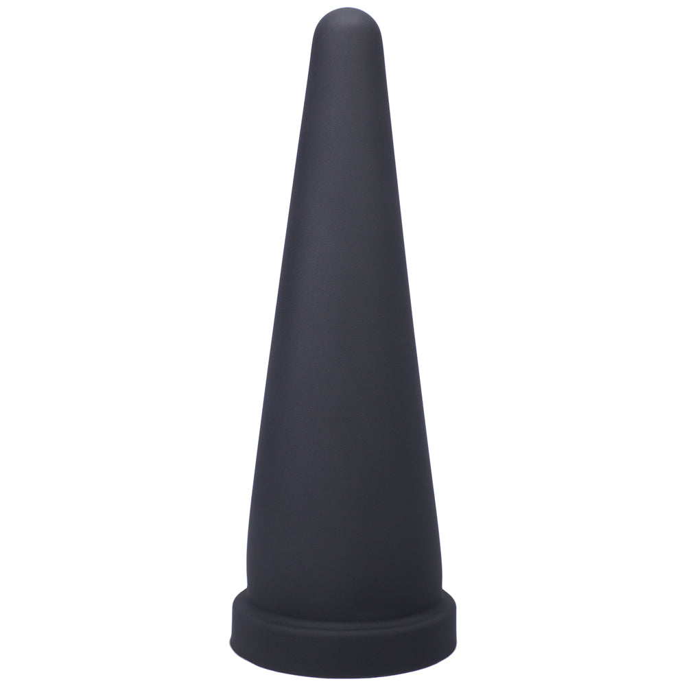 Tantus Cone Large Dildo Onyx