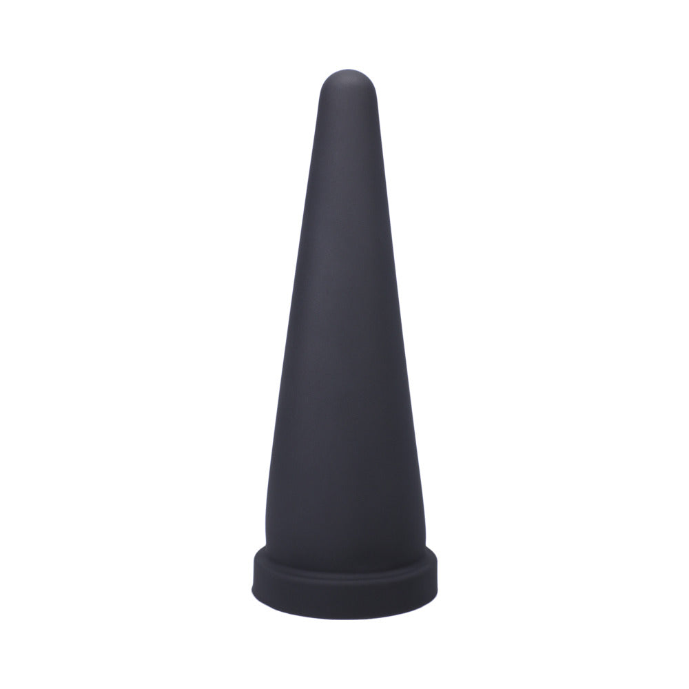 Tantus Cone Large Dildo Onyx