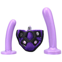 Tantus Bend Over Beginner Strap-On Harness Kit Lilac