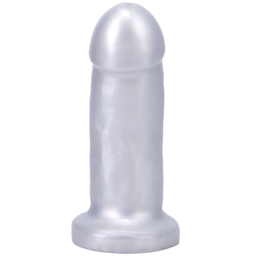 Tantus They/Them Super Soft Dildo Silver