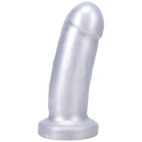 Tantus They/Them Super Soft Dildo Silver