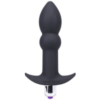 Tantus Perfect Plug Plus Vibrating Anal Plug Onyx