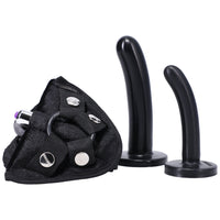 Tantus Bend Over Beginner Strap-On Harness Kit Black