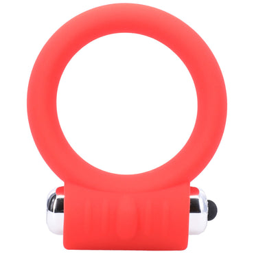 Tantus Vibrating C-Ring 2 in. Red