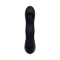 Zero Tolerance Tap It Rechargeable Remote-Controlled Tapping Vibrating Silicone Prostate Massager Black