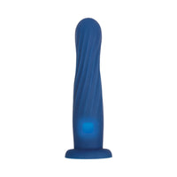 Evolved Rechargeable Remote-Controlled Rotating Silicone Rabbit Vibrator Blue