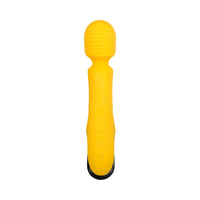 Evolved Buttercup Rechargeable Silicone Wand Vibrator Yellow