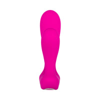 Adam & Eve Rechargeable Remote-Controlled Silicone Dual Entry Vibrator Pink