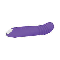 Evolved The G-Rave Light-Up Rechargeable Silicone G-Spot Vibrator Purple