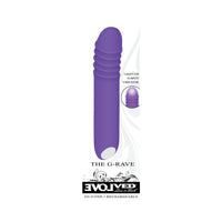 Evolved The G-Rave Light-Up Rechargeable Silicone G-Spot Vibrator Purple