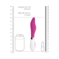 Luna Athamas Rechargeable Silicone G-Spot Vibrator Pink