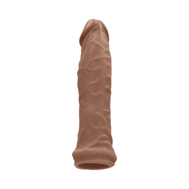 RealRock Realistic 6 in. Penis Sleeve Extender Tan