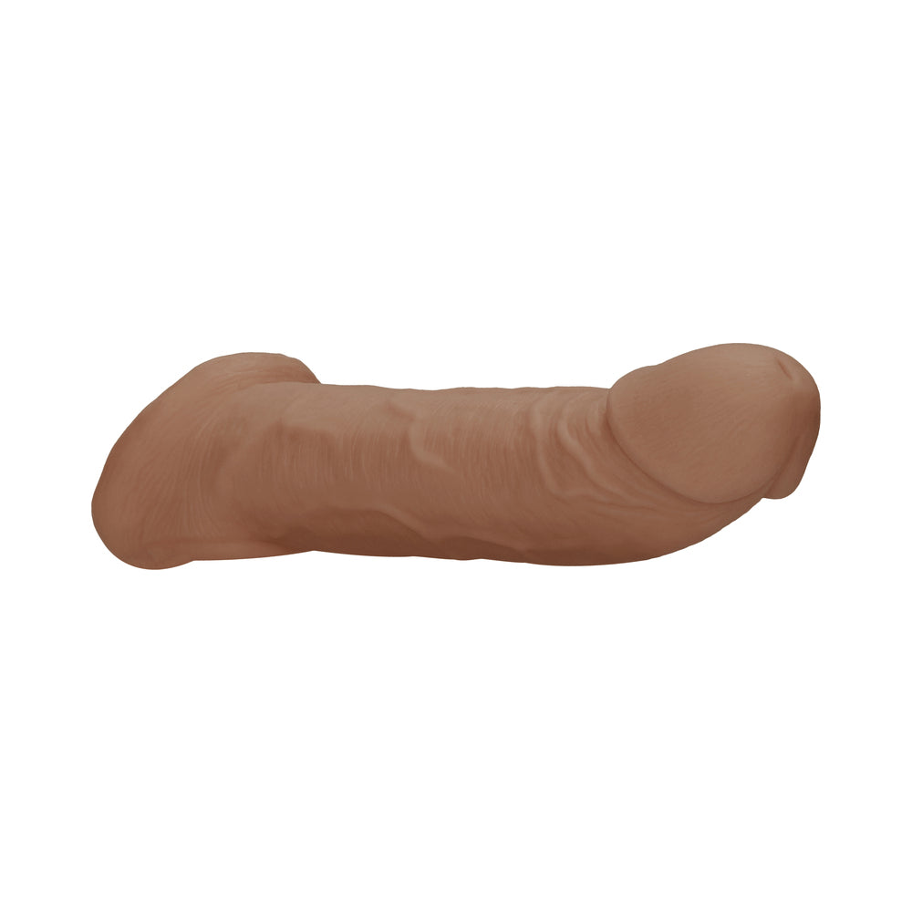 RealRock Realistic 9 in. Penis Sleeve Extender Sling Tan