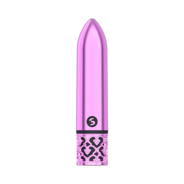 Shots Royal Gems Glamour Rechargeable ABS Bullet Vibrator Pink