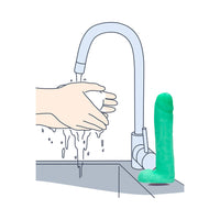 Shots S-Line Glow in the Dark Dicky Soap With Balls