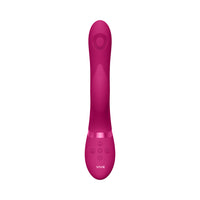 VIVE AIMI Rechargeable Swinging Pulse-Wave Silicone Rabbit Vibrator Pink