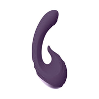 VIVE MIKI Rechargeable Pulse Wave & Flickering Dual Stimulation G-Spot Vibrator Purple