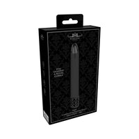 Shots Royal Gems Shiny Rechargeable 10-Speed Bullet Vibrator Gunmetal