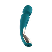 LELO SMART WAND 2 Medium Rechargeable Wand Vibrator Ocean Blue