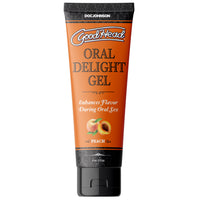 GoodHead Oral Delight Gel Peach Bulk 4 oz.