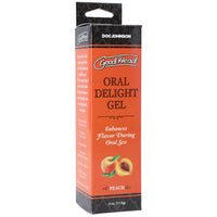 GoodHead Oral Delight Gel Peach 4 oz.