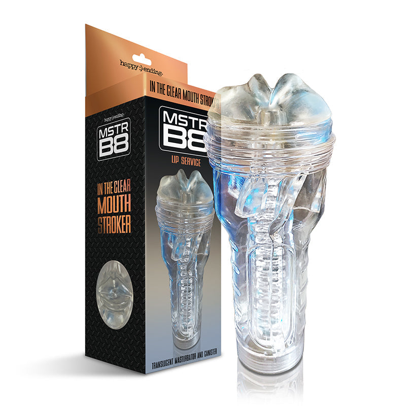 Mouth Stroker Masturbator with Adjustable Suction