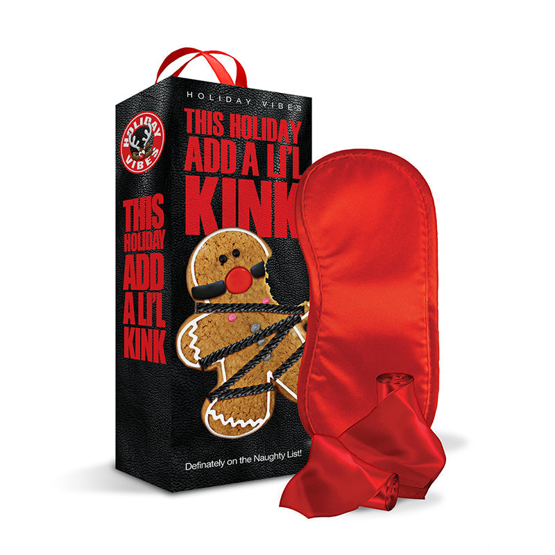 Naughty List Gift Kink Set with Blindfold and Sashes