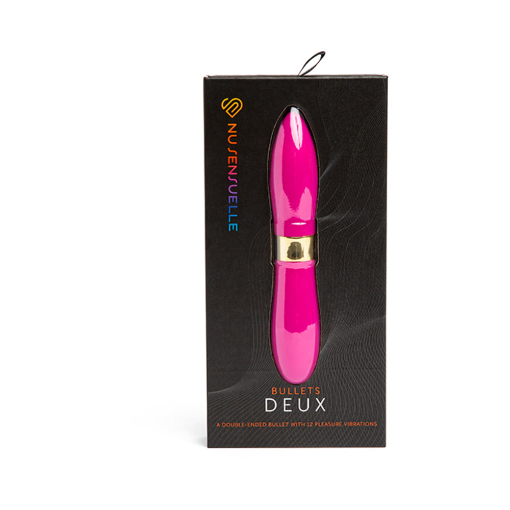 Sensuelle Double-Ended Deux Bullet Magenta