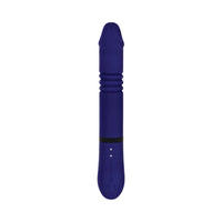 Gender X All In One Rechargeable Thrusting Rotating Silicone Rabbit Vibrator Purple