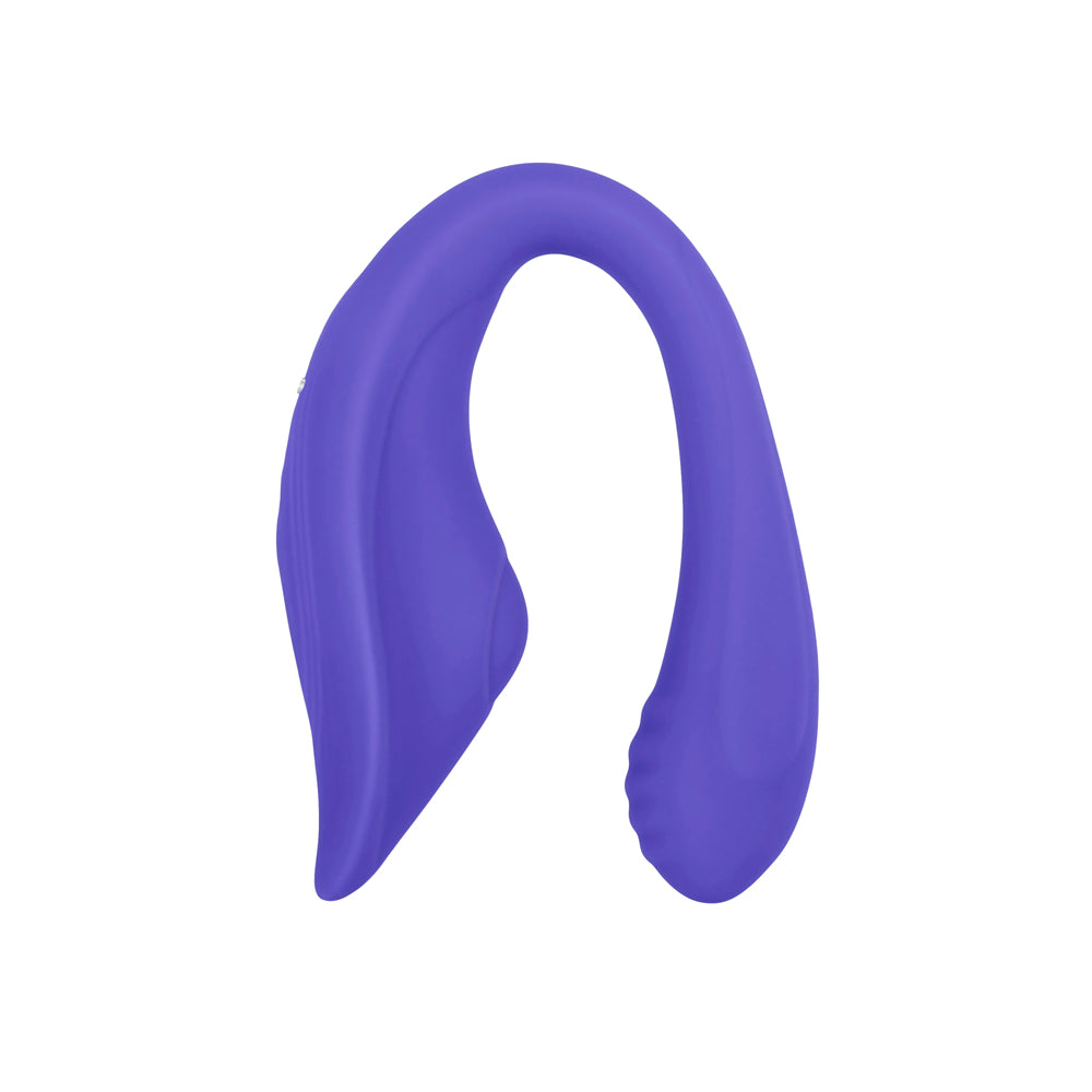 Evolved Anywhere Vibe Rechargeable Remote-Controlled Poseable Silicone Vibrator Blue