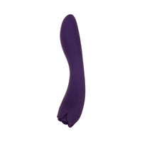 Evolved Thorny Rose Rechargeable Silicone Dual-Ended Vibrator Purple