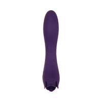 Evolved Thorny Rose Rechargeable Silicone Dual-Ended Vibrator Purple