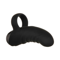 Evolved Hooked On You Rechargeable Silicone Finger Vibrator Black