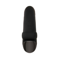 Evolved Hooked On You Rechargeable Silicone Finger Vibrator Black